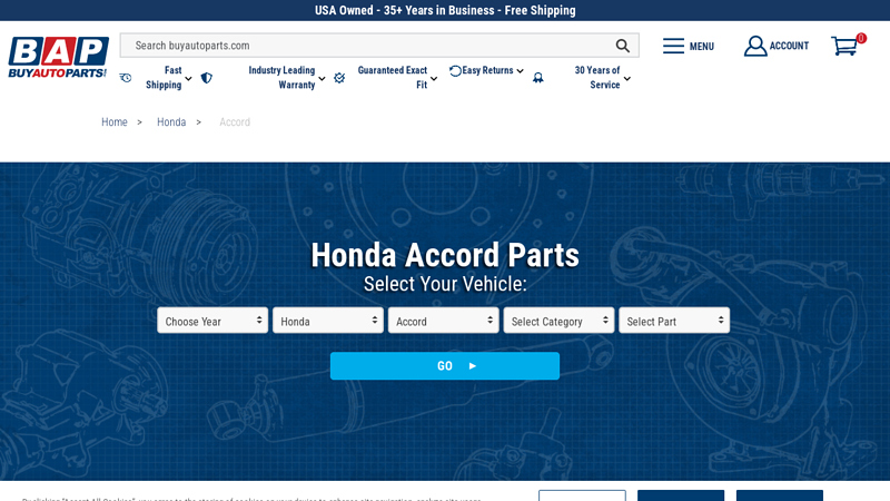 Honda Accord parts 2019 honda accord parts