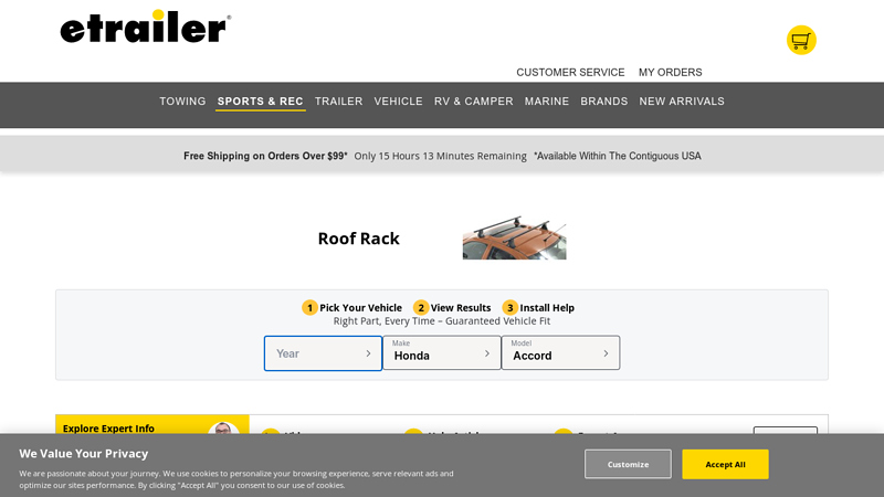 Honda Accord Roof Rack honda parts roof rack