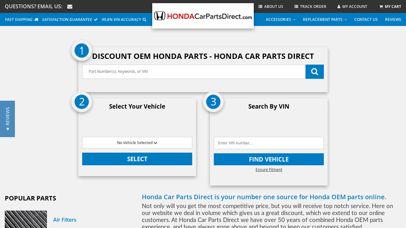 Honda Car Parts Direct honda parts cheap