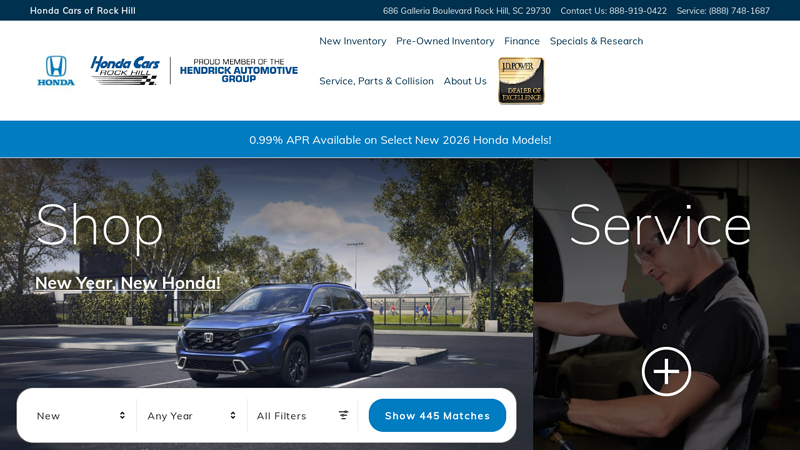 Honda Cars of Rock Hill honda cars of rock hill parts