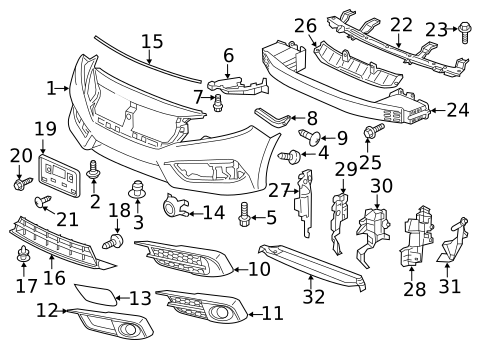 Honda Civic Parts 2017 guide
