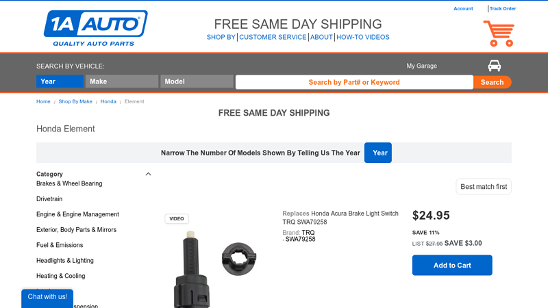 Honda Element Auto Parts honda element parts car