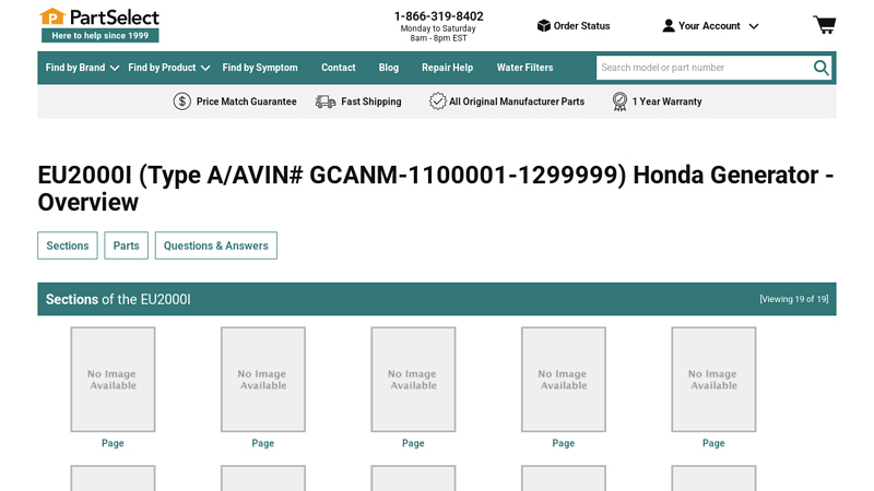 Honda Generator EU2000I honda 2000i generator parts