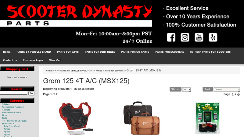 Honda Grom 125 Parts honda grom oem parts