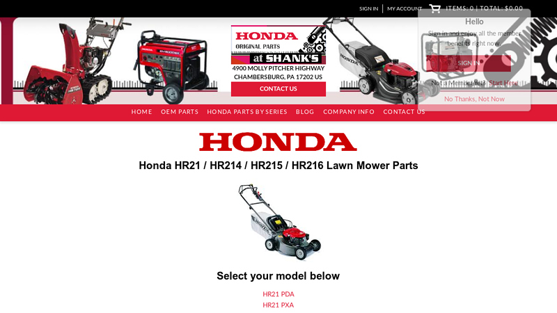 Honda HR21 HR214 HR215 HR216 Lawn Mower Parts honda hr215 parts