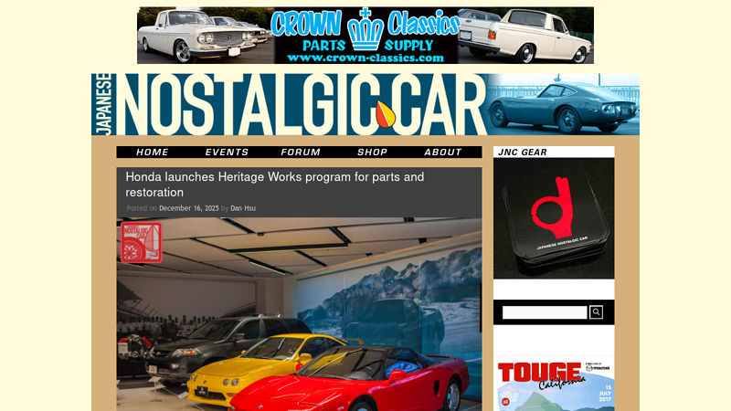 Honda launches Heritage Works program for parts and restoration vintage honda parts