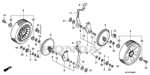 Honda Lawn Equipment Parts guide