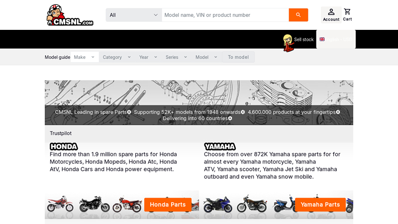 Honda Motorcycle Parts, Kawasaki, Suzuki and Yamaha Motorcycle ... used honda motorcycle parts