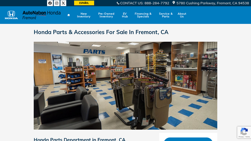 Honda Parts & Accessories For Sale In Fremont, CA honda parts department near me