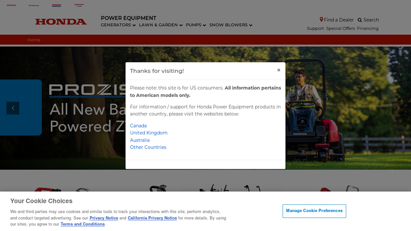 Honda Power Equipment celaya used auto parts inc