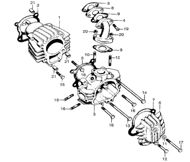 Honda Qa50 Parts guide