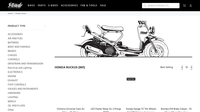 HONDA RUCKUS honda ruckus racing parts