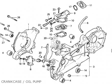 Honda Spree Parts guide
