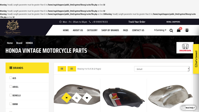 HONDA Vintage Motorcycle Parts antique honda motorcycle parts