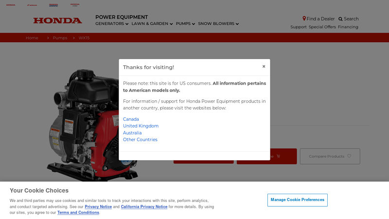 Honda WX15 honda wx 15 parts