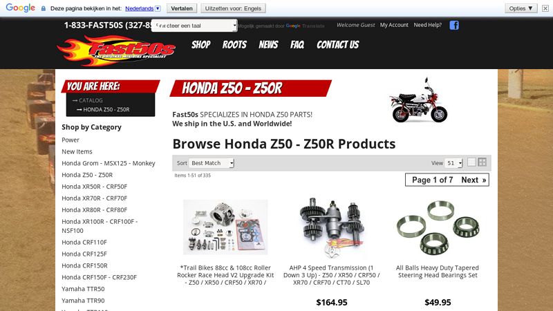 Honda Z50 honda z50 parts