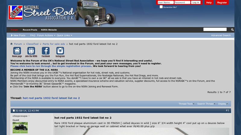 hot rod parts 1932 ford latest list no 2 1932 ford parts