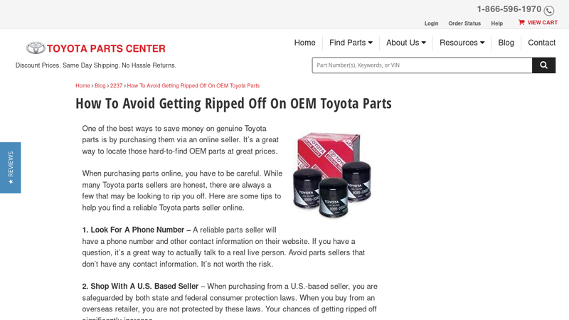 How To Avoid Getting Ripped Off On OEM Toyota Parts toyota parts cheap