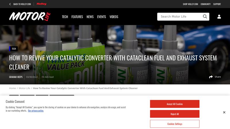 How To Revive Your Catalytic Converter With Cataclean Fuel And ... cataclean advance auto parts