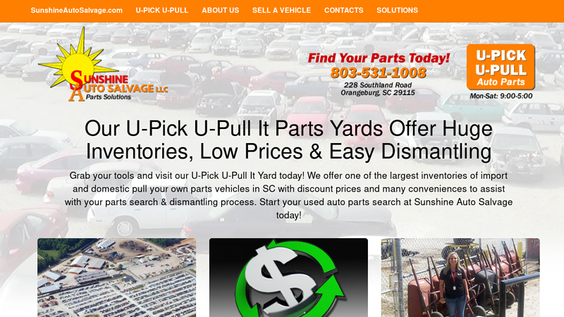 How U used auto parts columbia sc