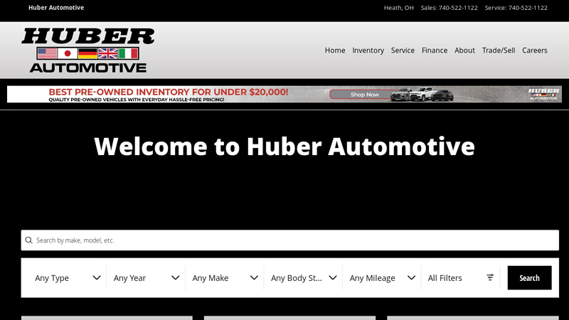 Huber Automotive hubers auto parts