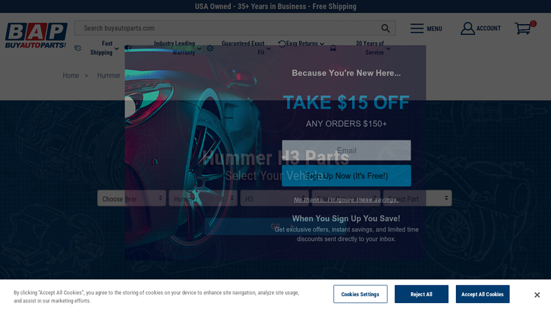 Hummer H3 parts hummer h3 auto parts