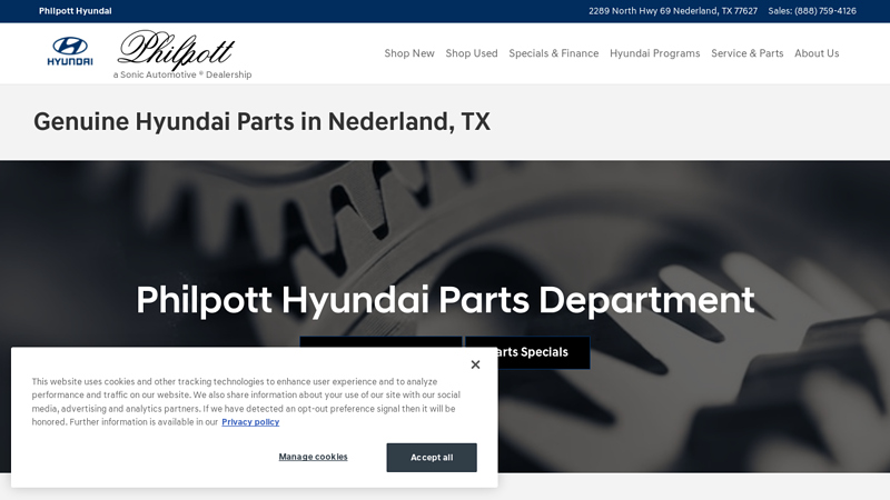 Hyundai Auto Parts & Accessories Near Beaumont auto parts beaumont tx