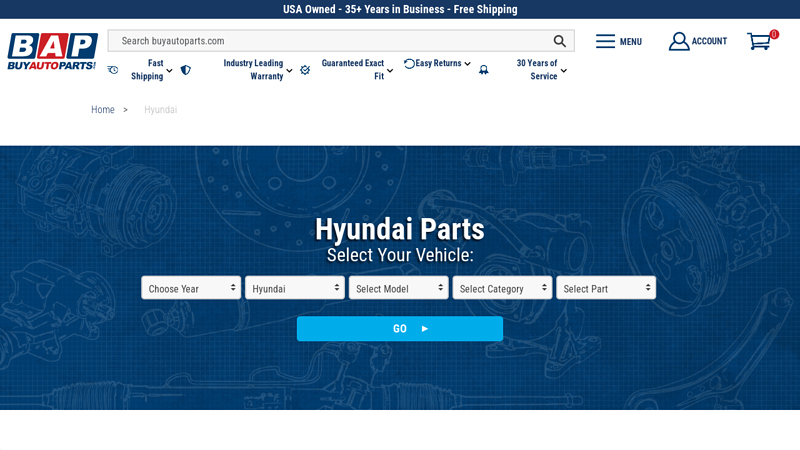 Hyundai Parts Online hyundai motor parts