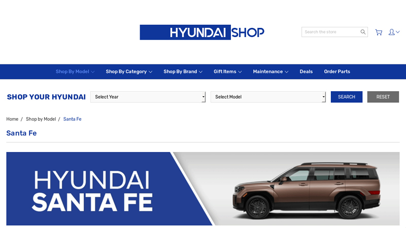 Hyundai Santa Fe/Santa Fe Sport Accessories and Parts car parts santa fe