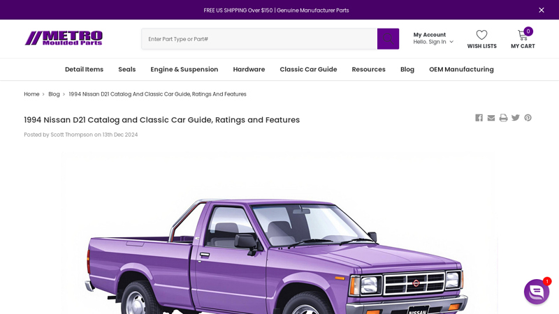 Image of 1994 Nissan D21 1994 nissan truck parts