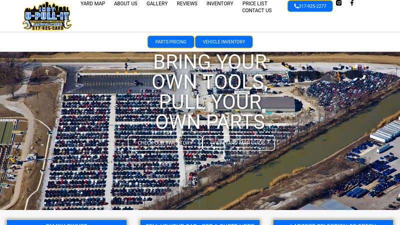 Indy U pull a part indianapolis car parts