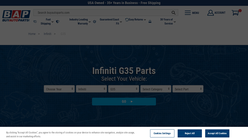 Infiniti G35 parts infiniti g35 auto parts