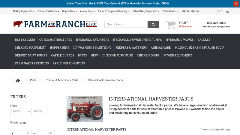 International Harvester Parts international tractor parts catalog