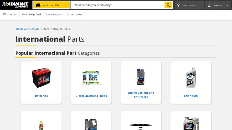 International Parts Catalog international truck parts near me