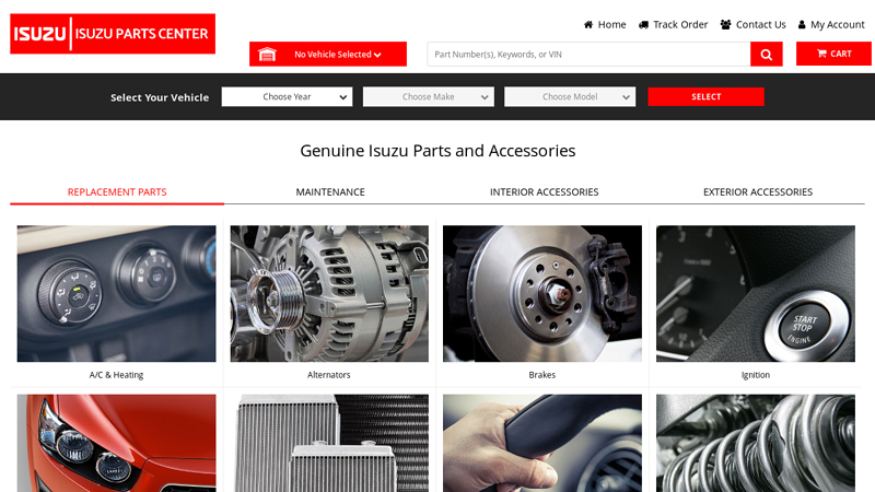 Isuzu Parts Center isuzu truck parts near me