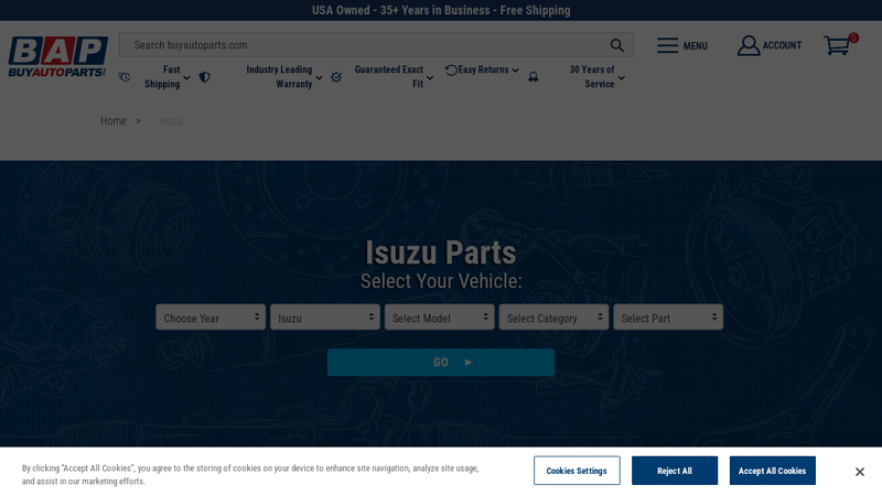 Isuzu Parts Online isuzu truck parts near me