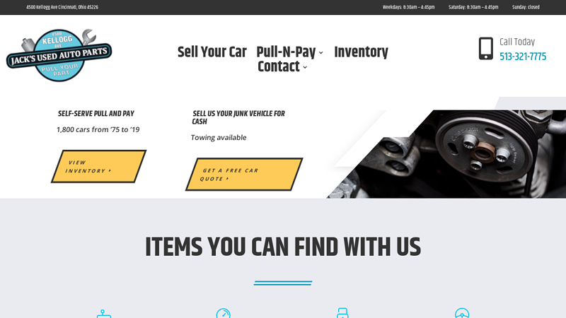 Jack's Used Auto Parts jack's used car parts