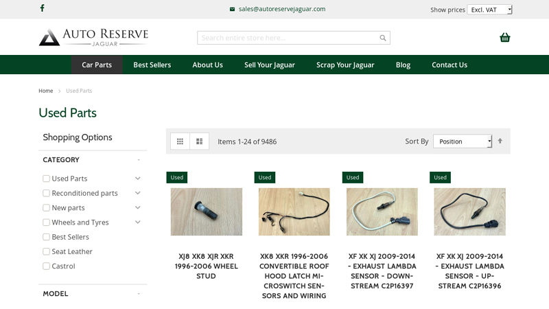 Jaguar Breakers - Used Parts jaguar used auto parts