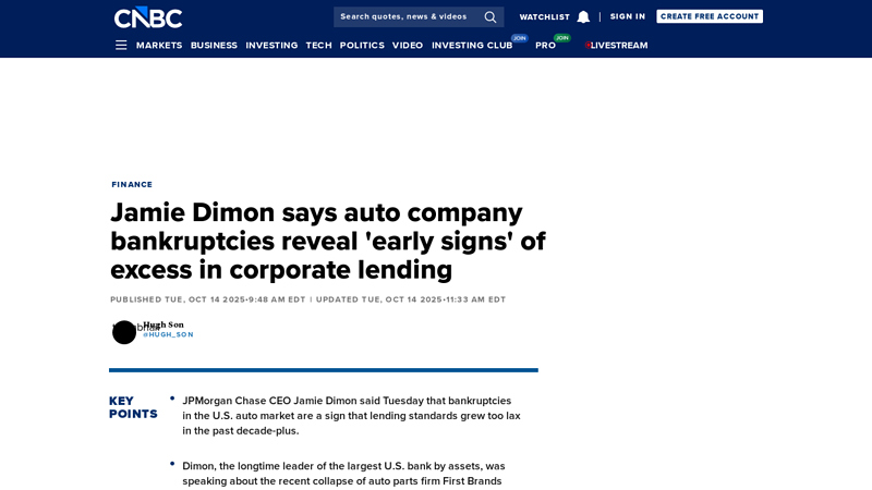 Jamie Dimon chase auto parts inc