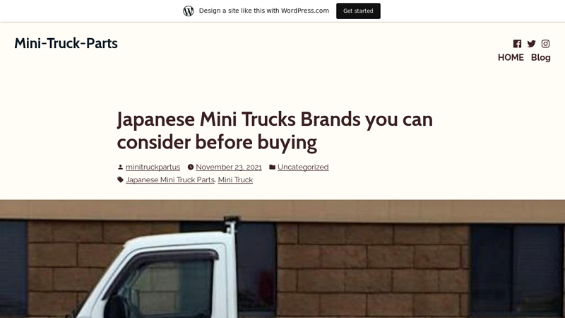 Japanese Mini Trucks Brands you can consider before buying japanese mini truck parts