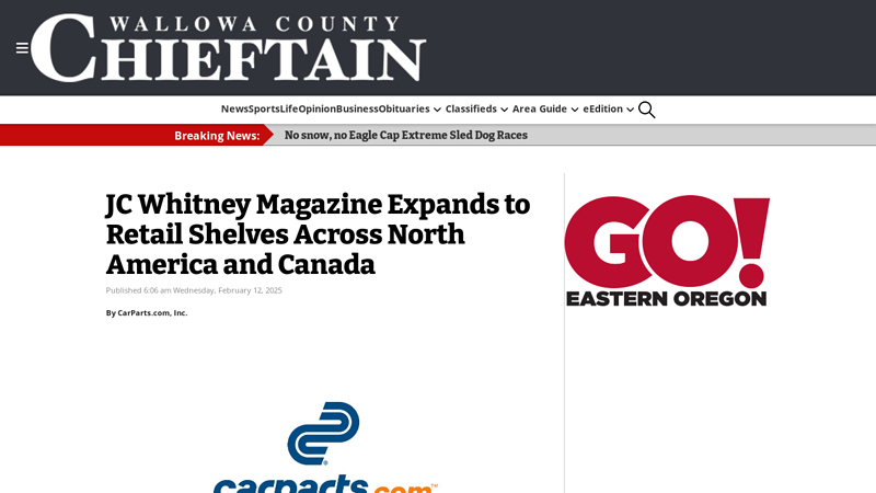 JC Whitney Magazine Expands to Retail Shelves Across North ... whitney auto parts