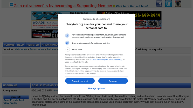 JC Whitney parts quality jc whitney car catalog auto parts