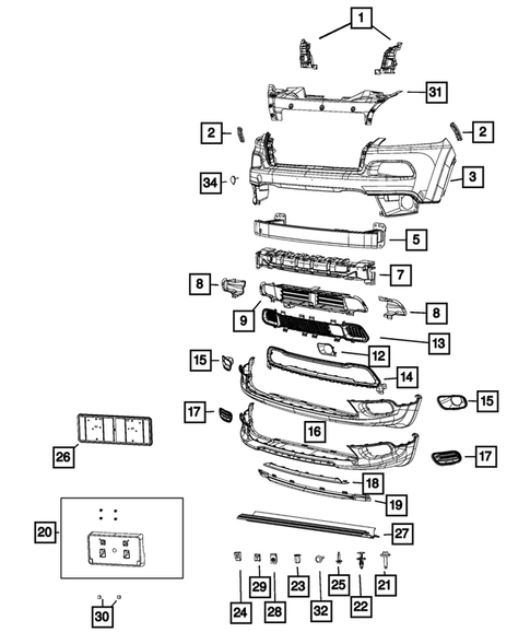 Jeep Cherokee Car Parts guide