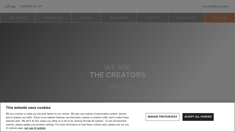 JLR Careers car parts driver vacancies