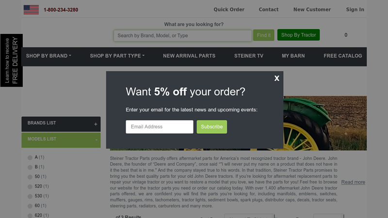 John Deere antique jd tractor parts