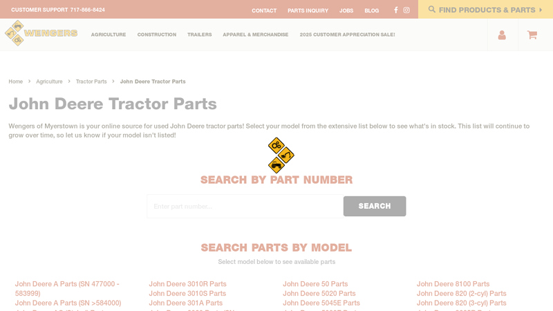 John Deere Tractor Parts old jd tractor parts