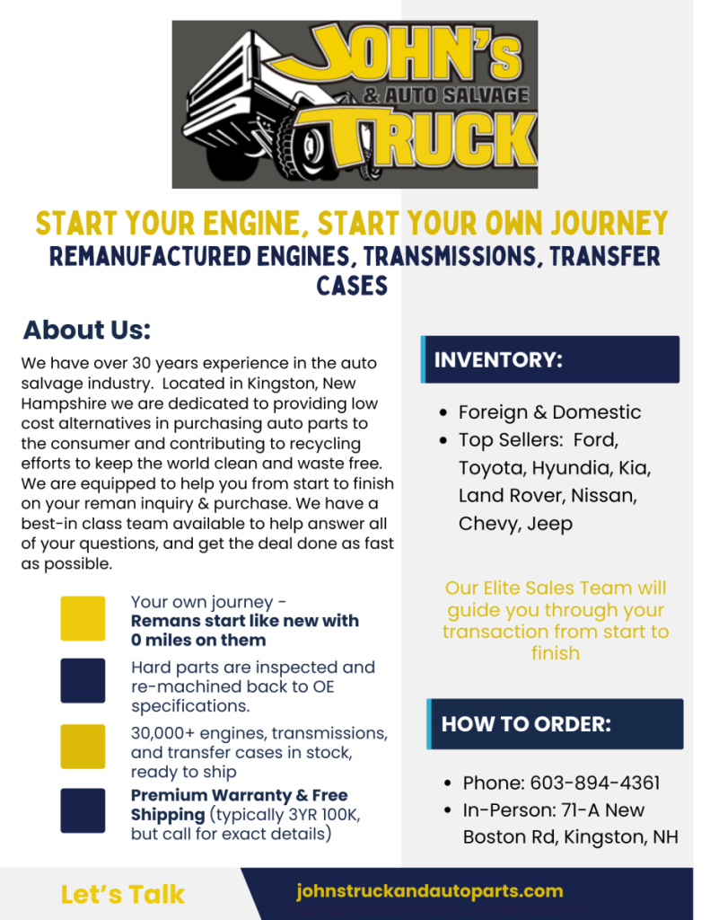 Johns Truck Parts guide