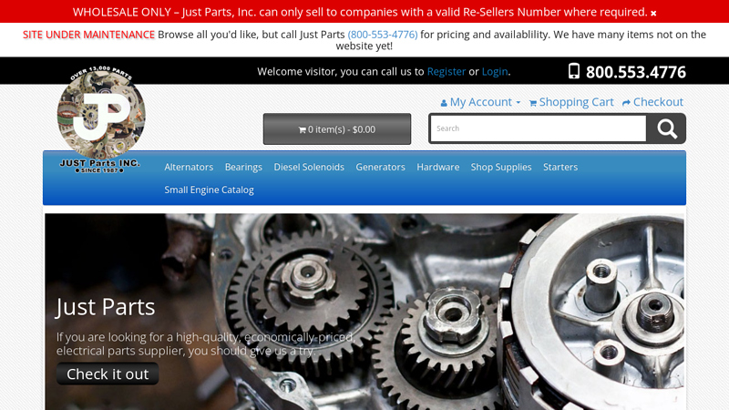 Just Parts INC starter car part