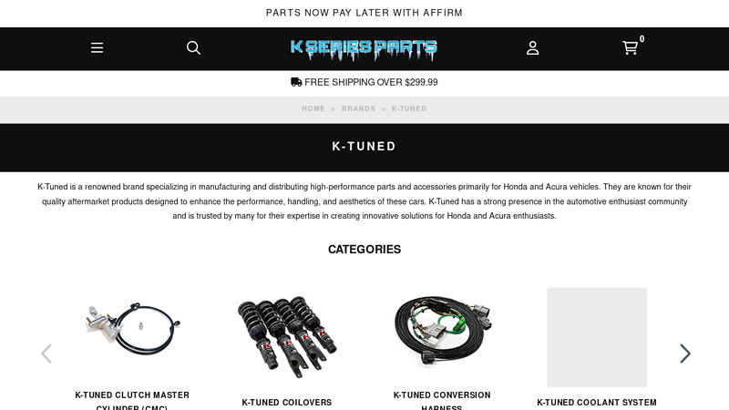 K honda civic si parts