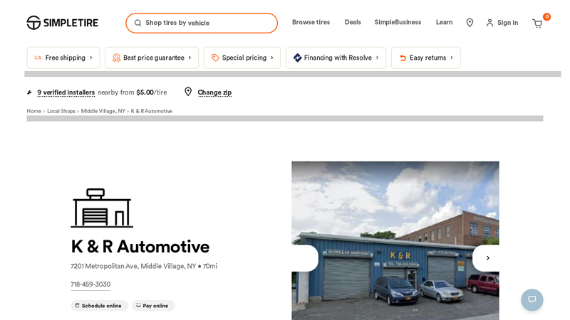 K & R Automotive in Middle Village, NY (7201 Metropolitan Ave) k&r auto parts